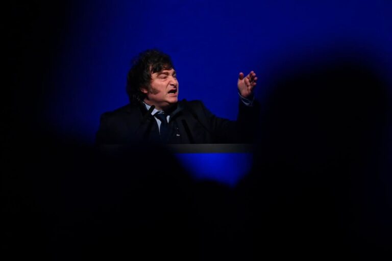 Milei negó que la morosidad sea alta y dijo que “los números de Argentina son similares a los de Estados Unidos”