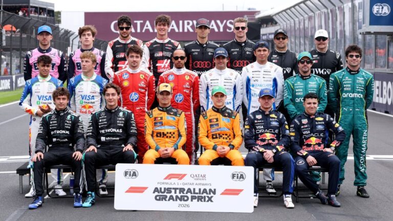 F1 2026: la tabla de posiciones de los pilotos y las escuderías 12h ESPN.com @F1