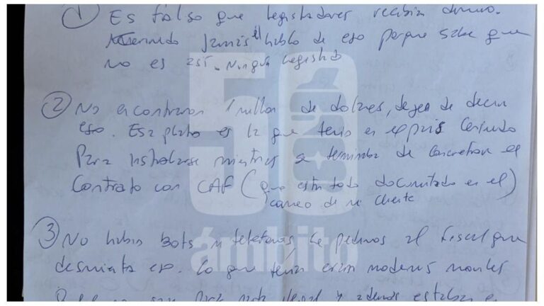 Desde la cárcel, Fernando Cerimedo salió a negar pagos a legisladores y "granja de bots"