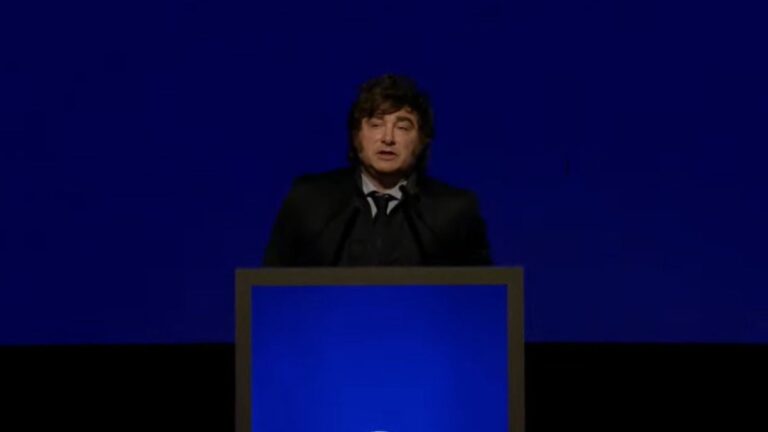 Javier Milei ante empresarios: "No hay elementos para culpar al Gobierno por la morosidad"