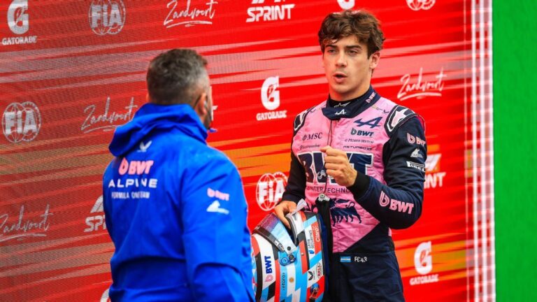 Franco Colapinto quedó 14º en la clasificación de Países Bajos 24m Getty Images