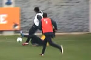Orión expresó su arrepentimiento por la lesión de Paredes en una práctica de Boca