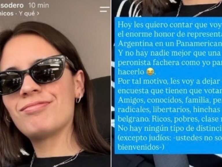 Apartaron a una jugadora de la Selección de Pádel por un comentario antisemita