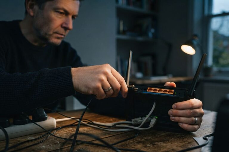 Apagar el router de noche: cuándo puede servir y cuándo conviene dejarlo conectado
