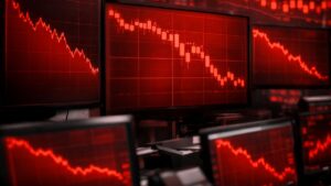Los bonos en dólares prolongan las bajas y el riesgo país vuelve a quedar bajo presión