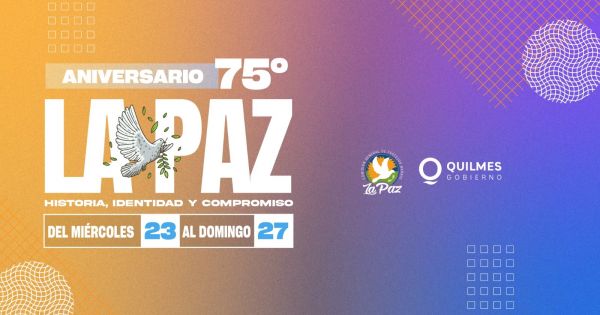 La Paz celebra sus 75 años con un desfile, feria y música en Quilmes