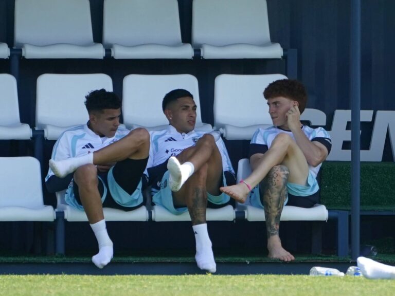Tres generaciones de Boca se reencontraron en la Selección Argentina