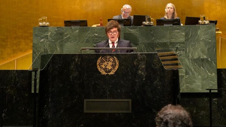 Milei reclamó por Malvinas y cuestionó a la ONU durante su discurso ante la Asamblea General