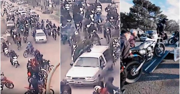 Secuestraron 42 motos tras un velorio tumbero en un cementerio de Mar del Plata