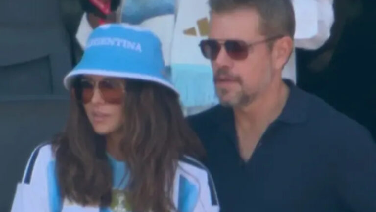 Confundieron a Matt Damon con Brad Pitt durante la final del Mundial 2026