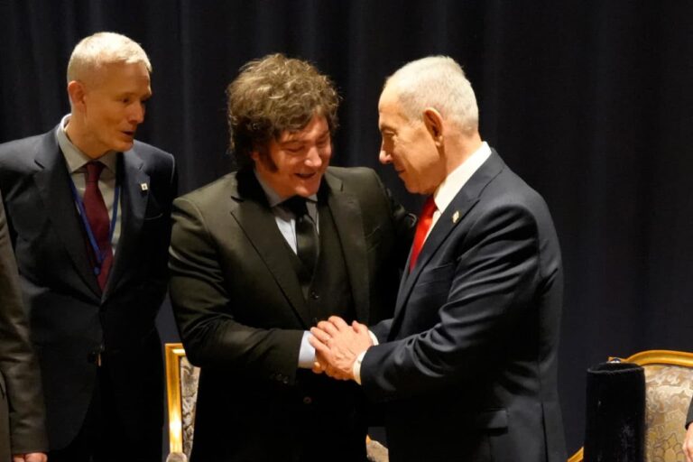 Milei y Netanyahu reforzaron su respaldo mutuo durante un encuentro en Nueva York
